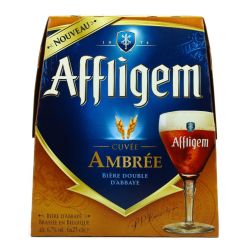 Abbaye D'Affligem Bière Double D'Abbaye Cuvée Ambrée 6,7% : Le Pack De 6 Bouteilles 25Cl