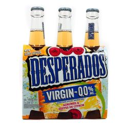 Desperados Bière Virgin Sans Alcool : Le Pack De 3 Bouteille 33Cl
