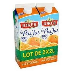 Joker Pack Brick 2X2L Jus D Orange