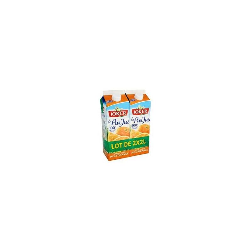 Joker Pack Brick 2X2L Jus D Orange