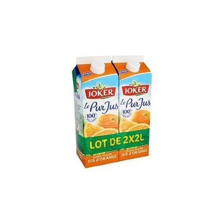 Joker Pack Brick 2X2L Jus D Orange