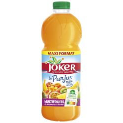 Joker Jus Multifruits Sans Sucres Ajoutés : La Bouteille De 1,5L