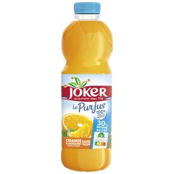 Joker Jus D'Orange Sans Sucres Ajoutés : La Bouteille D'1L