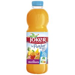 Joker Jus Multifruits -30% De Sucres : La Bouteille D'1L