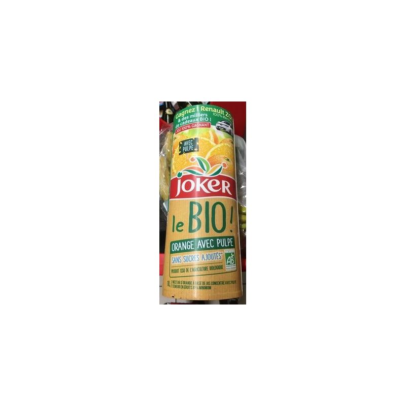 Joker Bio Orange Pulpee 1L