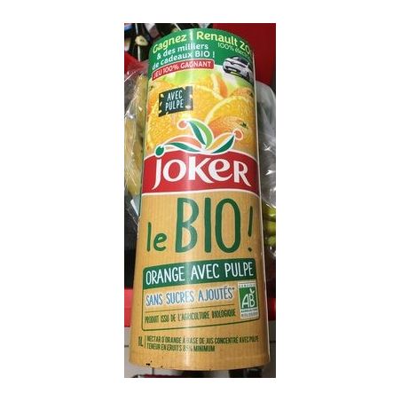 Joker Bio Orange Pulpee 1L