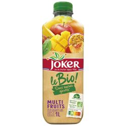 Joker Nectar Multifruits Sans Sucres Ajoutés Bio : La Bouteille D'1L