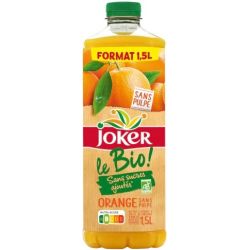 Joker Le Bio Orange Sans Pulpe 1.5L