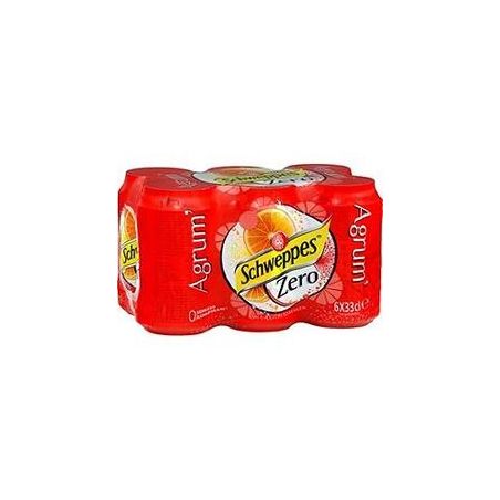 Schweppes Agrum Light Boite 6X33Cl