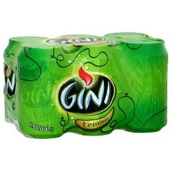Gini Pack Bte 6X33Cl Soda Lemon