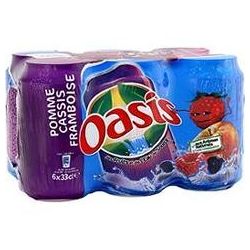 Oasis Pack Bte 6X33Cl Pomme/Cassis/Framboise
