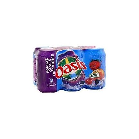 Oasis Pack Bte 6X33Cl Pomme/Cassis/Framboise