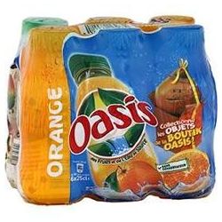 Oasis Pack Bouteille Pet 6X25Cl Orange