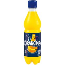 Orangina Jaune Soda À L'Orange Pet : La Bouteille De 50Cl