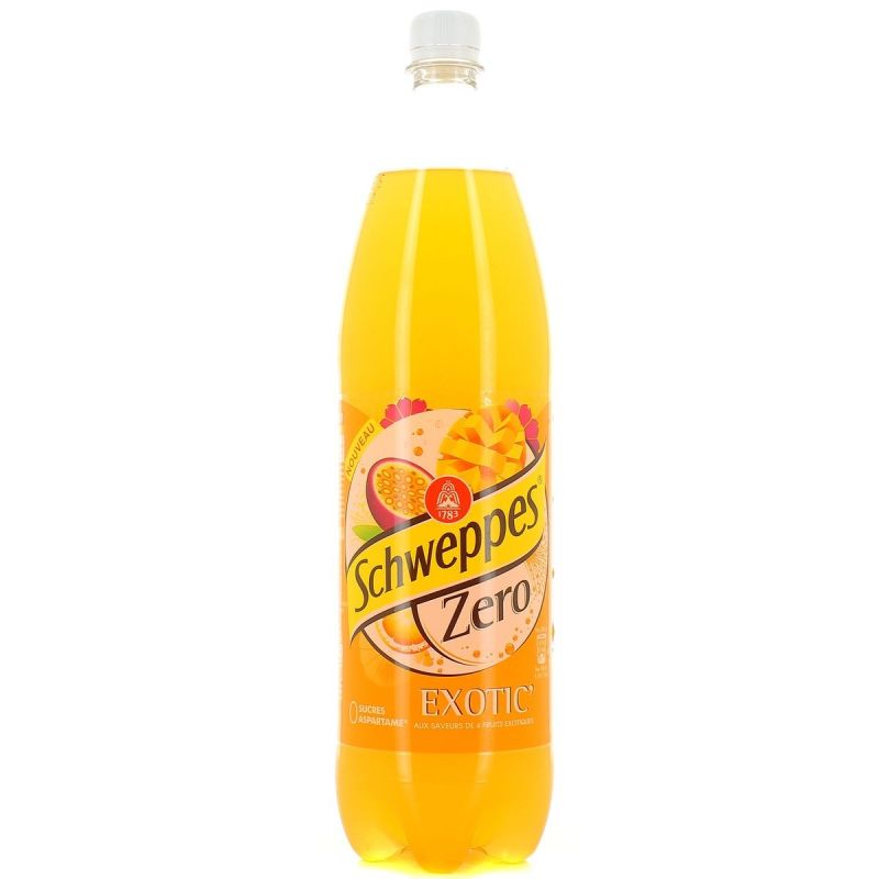Schweppes Bouteille Pet 1.5L Exotic Zero