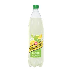 Schweppes Soda Lemon Aux Saveurs De 4 Citrons : La Bouteille D'1,5L