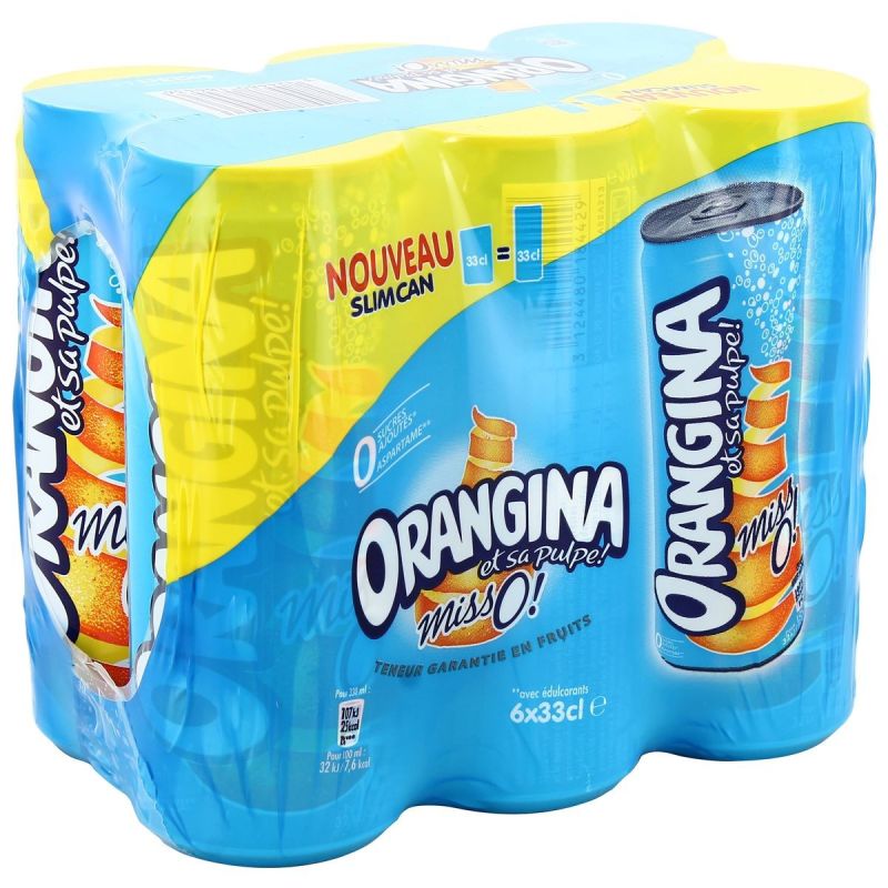 Orangina Pack Bte 6X33Cl Misso Slim