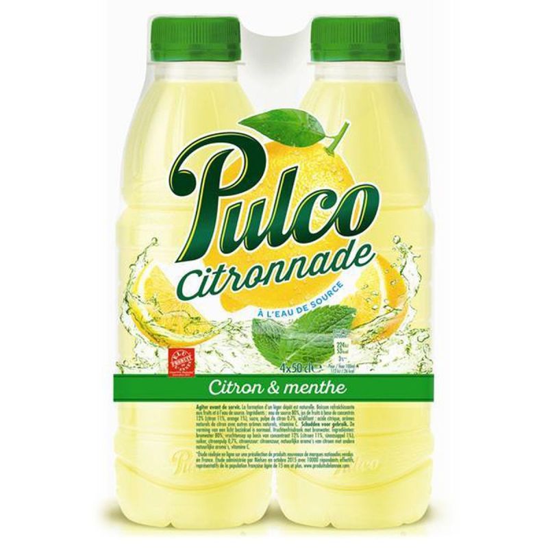 Pulco Citronnade Menthe 4X50Cl