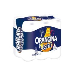 Orangina Soda Orange Light : Le Pack De 6 Canettes 33Cl