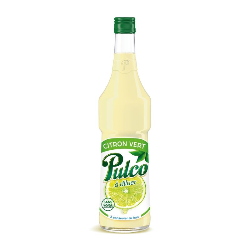 Pulco Boisson Concentrée Citron Vert S/Sucres Ajoutés : La Bouteille De 70Cl