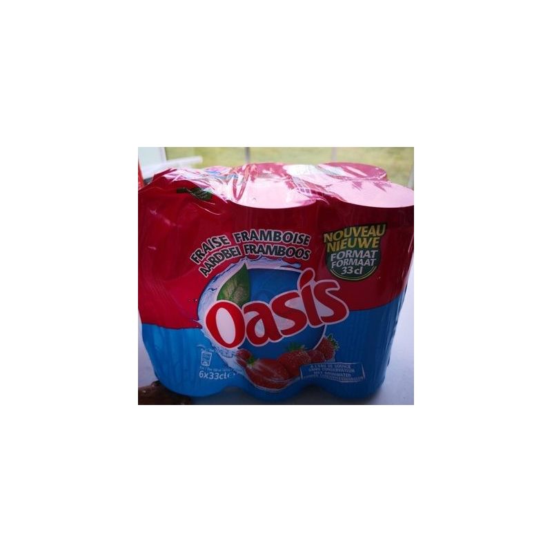 Oasis 6X33Cl Bte Slim Fraise F