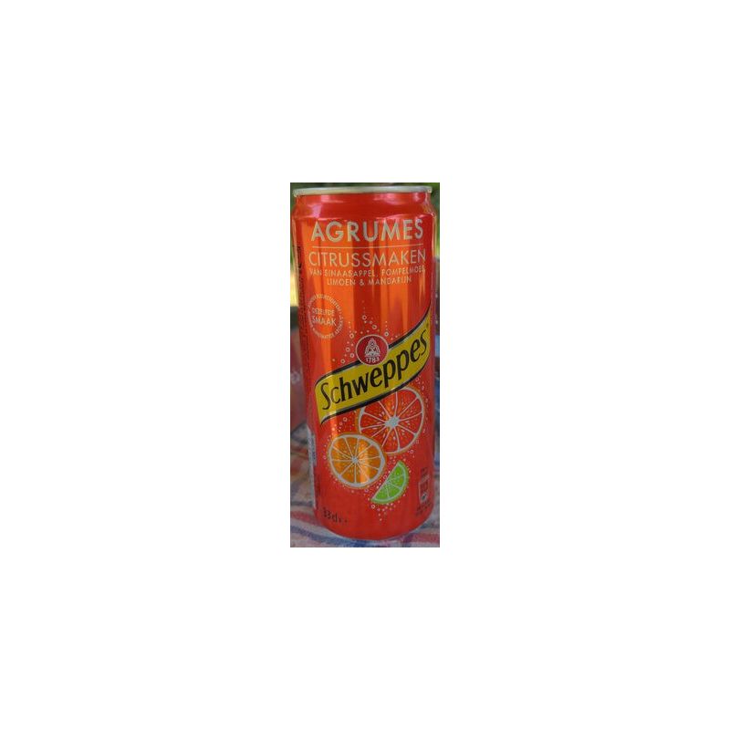 Schweppes Bte Slim 33Cl Agrume