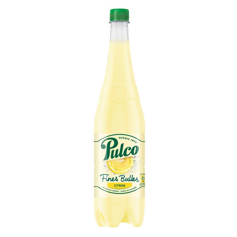 Pulco Boisson Gazeuse Citron : La Bouteille D'1L