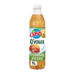 Oasis Boisson Pomme Poire O'Verger : La Bouteille D'1,2L