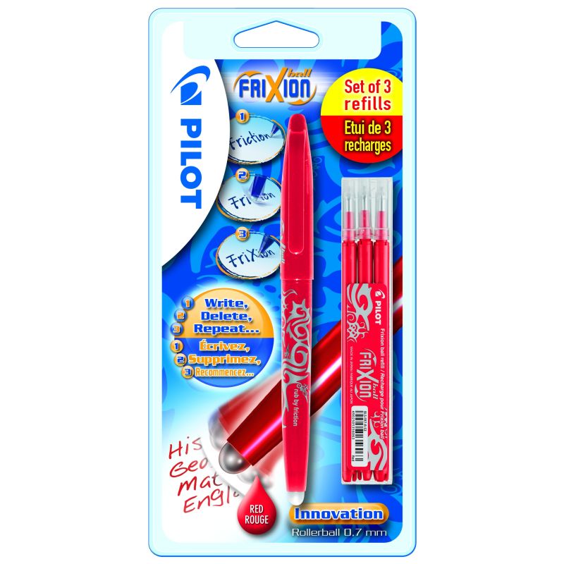 Pilot Roller+3 Rech Frixion R