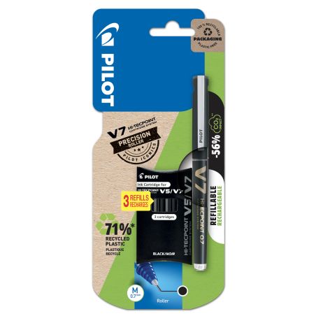 Pilot Rol V7 Begreen+3 Rech N