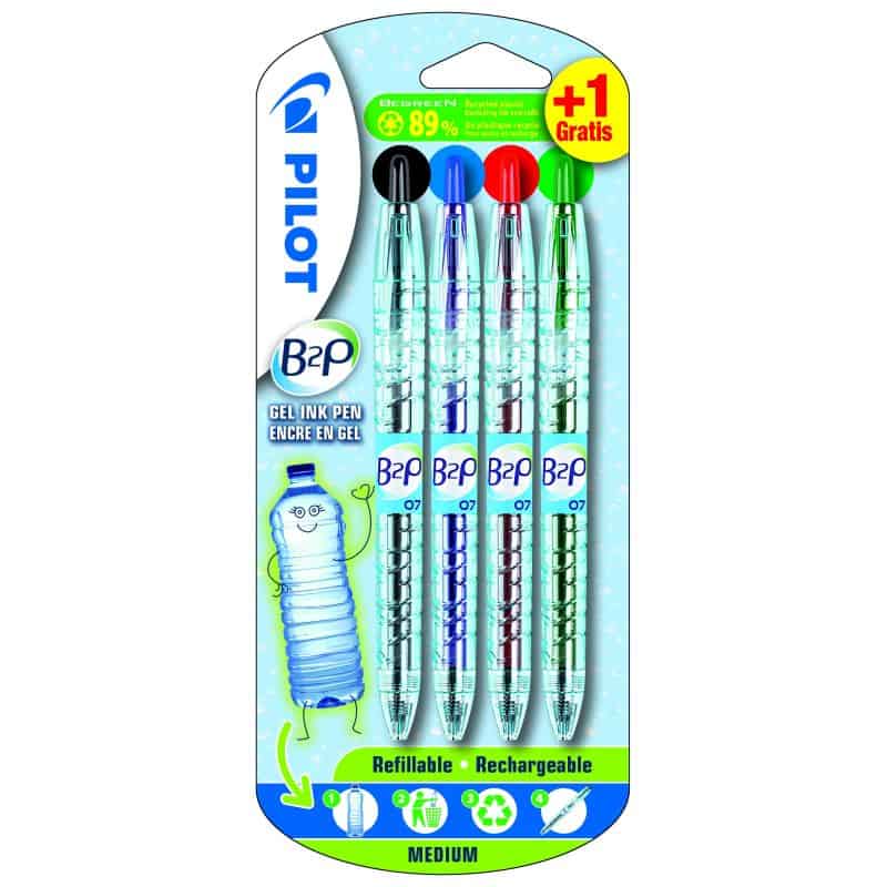 Pilot 3+1S. B2P Gel Begreen M