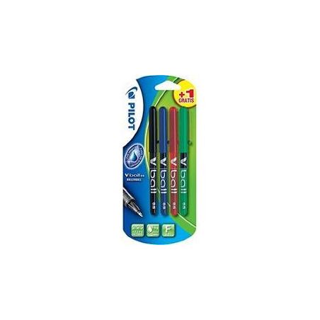 Pilot 4 Rollers V Ball Assor.