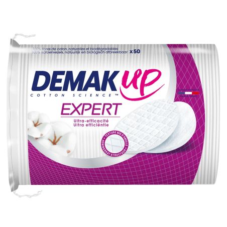 Demak'Up Coton À Démaquiller Duo + Expert : Le Paquet De 50