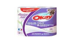 Okay Essuie-Tt&Serviettesx2