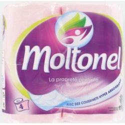 Moltonel 4 Paquets Papier Toilette