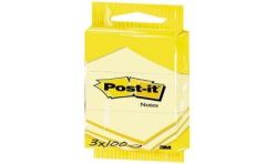 3M Post It Lot De 3 Blocs Notes 100 Feuilles 38X51