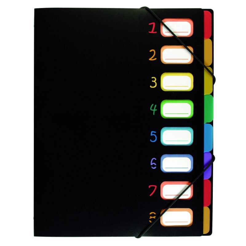 Exacompta Viquel Trieur 8 Onglets Rainbow Class