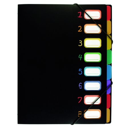 Exacompta Viquel Trieur 8 Onglets Rainbow Class