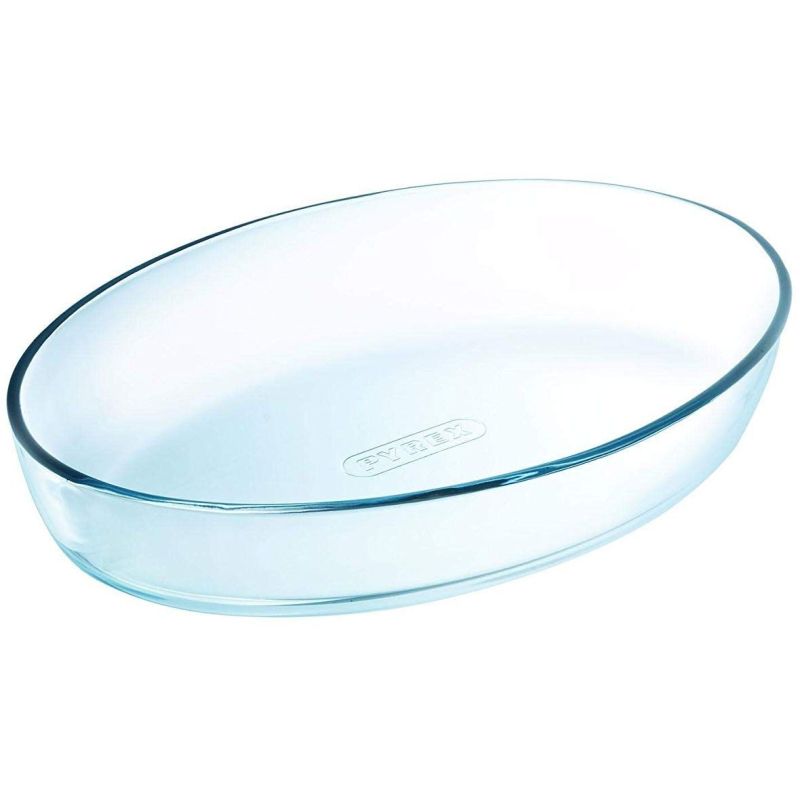 Pyrex Plat À Four Ovale En Verre 25X17 Cm Essential