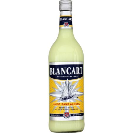 Blancart Boisson Anisé Sans Alcool Sucres Classic : La Bouteille De 100Cl