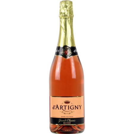 D' Artigny Boisson S/Alcool Rosé : La Bouteille De 75 Cl