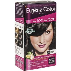 Eugène Color Coloration Sans Ammoniaque Ton Sur Châtain Foncé N°20
