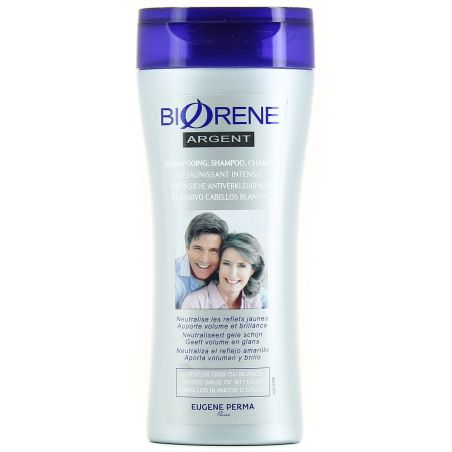 Biorène Shampooing Cheveux Gris Déjaunissant Intensif 200Ml
