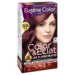Eugène Color Coloration N°66 Rouge Profond : La Boite De 163G