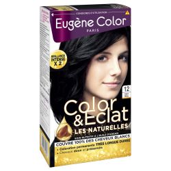 Eugène Color Coloration Permanente N°12 Noir Bleu : La Boite De 163G