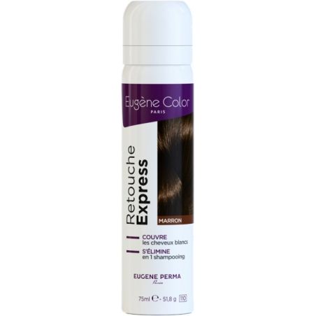 Eugène Color Retouche Express Marron : Le Spray De 75 Ml