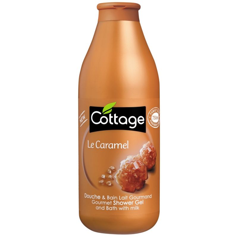 Cottage Gel Douche Corps Senteur Caramel : Le Flacon De 750Ml