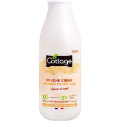 Cottage Crème Douche Hypoallergénique Velours De Miel 97 % Ingrédients Origine Naturelle 560 Ml