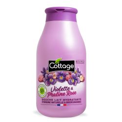 Cottage Douche Lait Hydratante Violette & Praline Rose 250Ml
