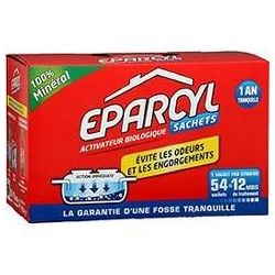 Eparcyl Produit Pour Fosses Septiques Coffret De 54 Doses